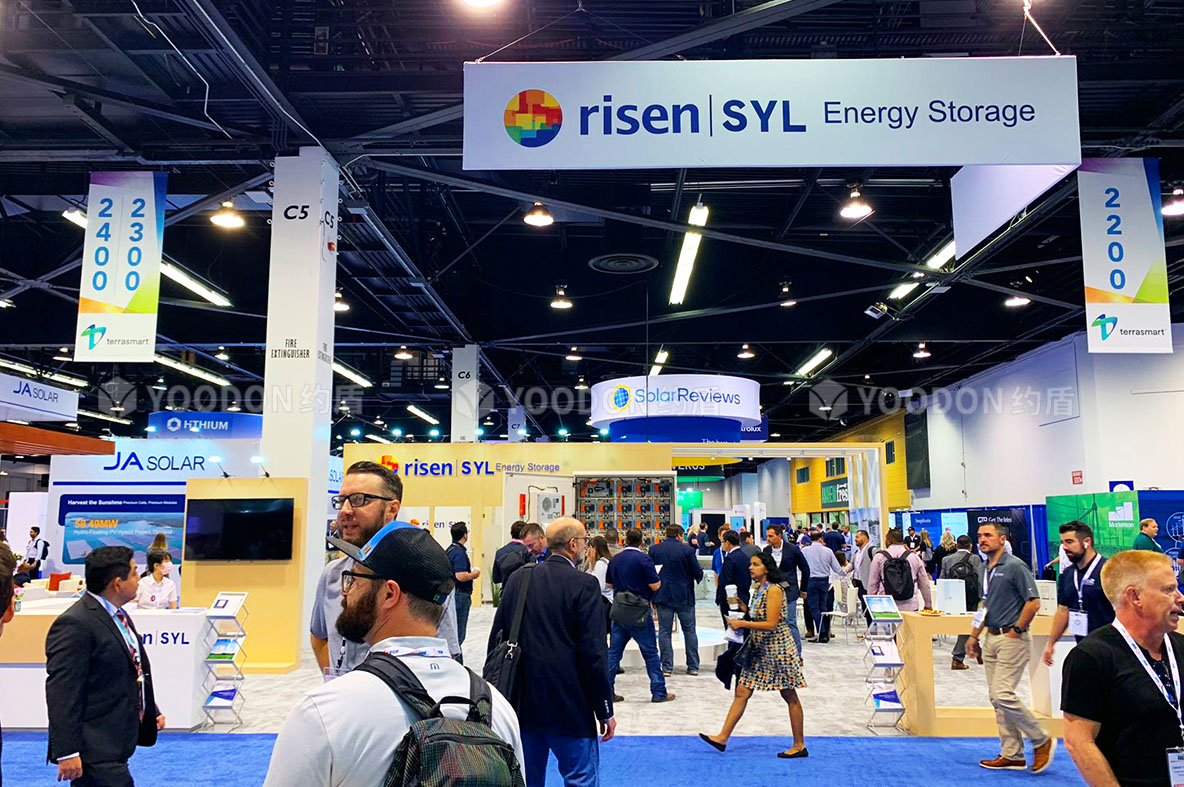 光伏儲能展臺搭建